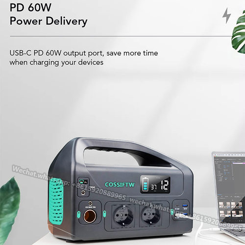 utput Power Station 270000 mAh LED Solar Power Generat
