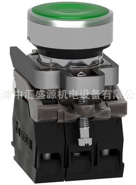XB4BW33G5带灯按钮绿色120V平头ZB4BW0G35+ZB4BW333按钮
