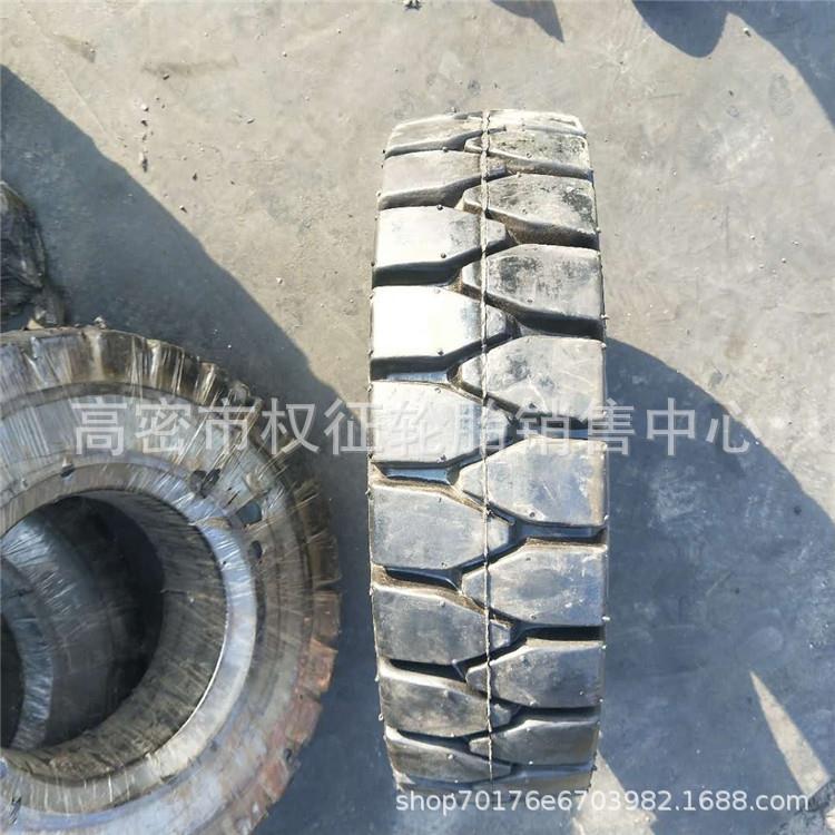 现货实心OB-502花纹6.50-10/28x9-15/18x7-8/7.00-12叉车前后轮
