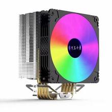 1700散热器CPU风扇1155电脑12代台式机4铜管风冷下压式AMD4热管i5