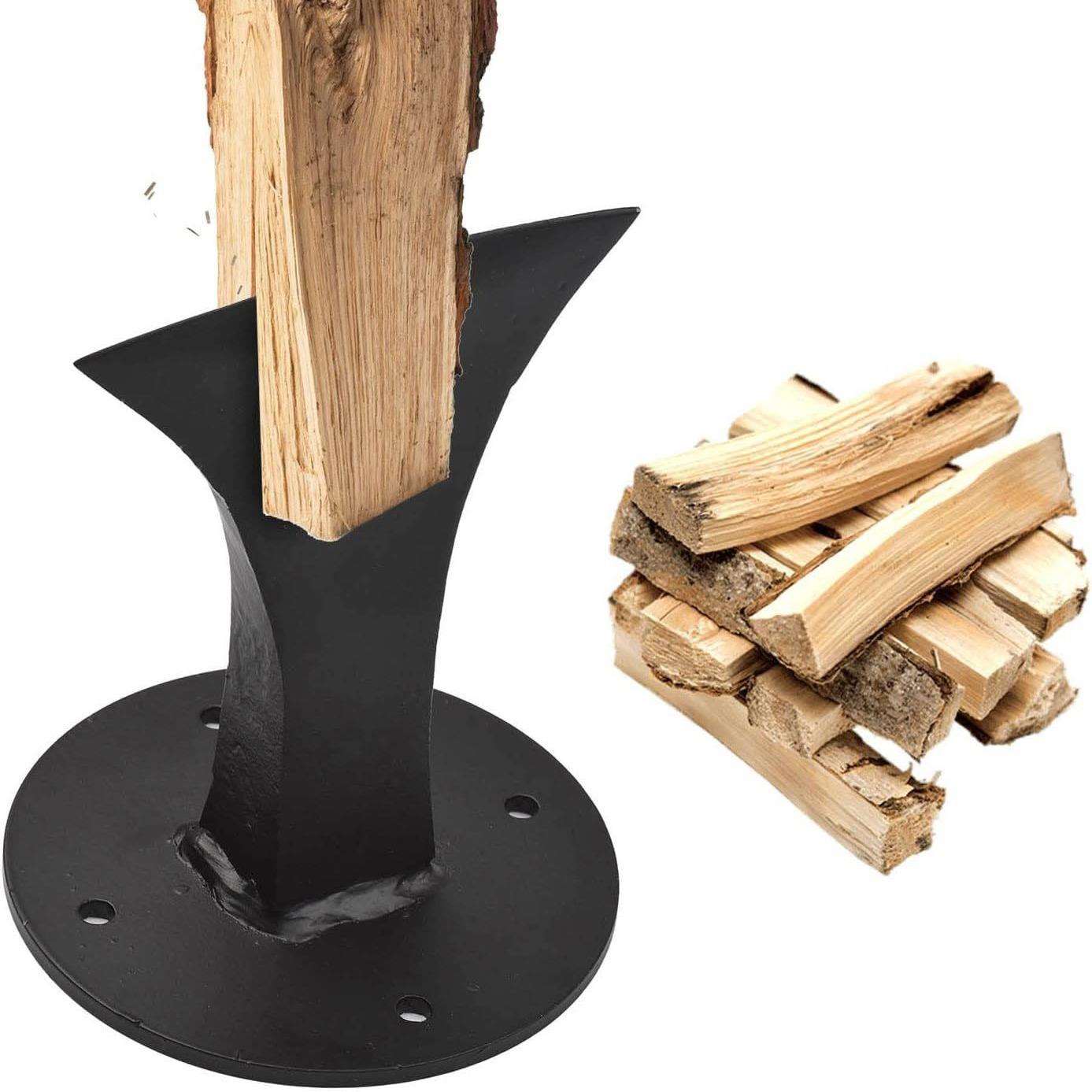 跨境小型劈柴器手动木柴分裂器户外家庭壁炉原木引火分路机野营新