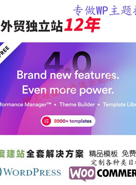 Brisk-多用途 Elementor WordPress 主题创意公司企业网站模板
