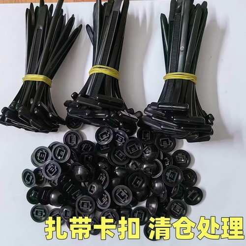 扎带卡扣固定器穿心钉