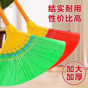 扫帚扫地波纹丝耐用牢固老家农村学校环卫工不沾头发 扫把家用新款