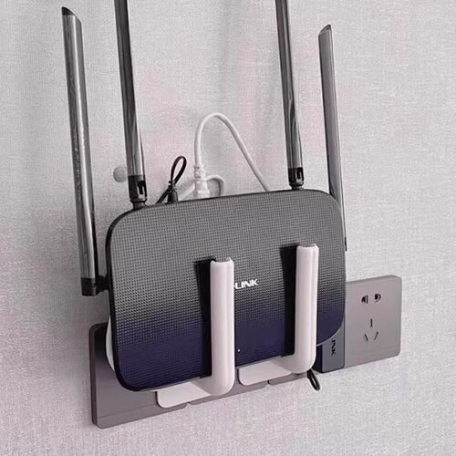 路由器收纳盒壁挂式wifi放置物架