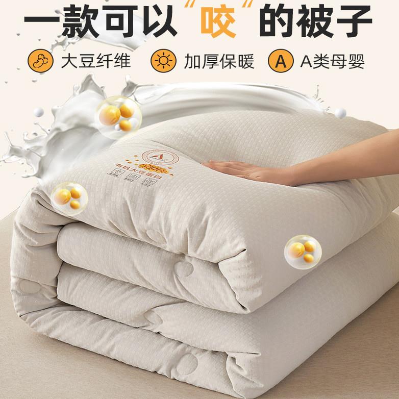 软软大豆蛋白被学生被子被芯单双人1.5/1.8/2.0米春秋被冬被加厚