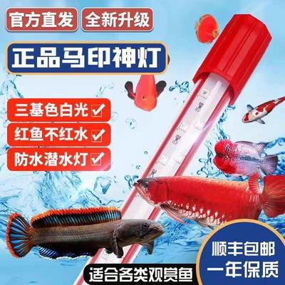 马印神灯红龙灯专用水族箱灯三基色增色灯水草灯鱼缸灯LED灯防水