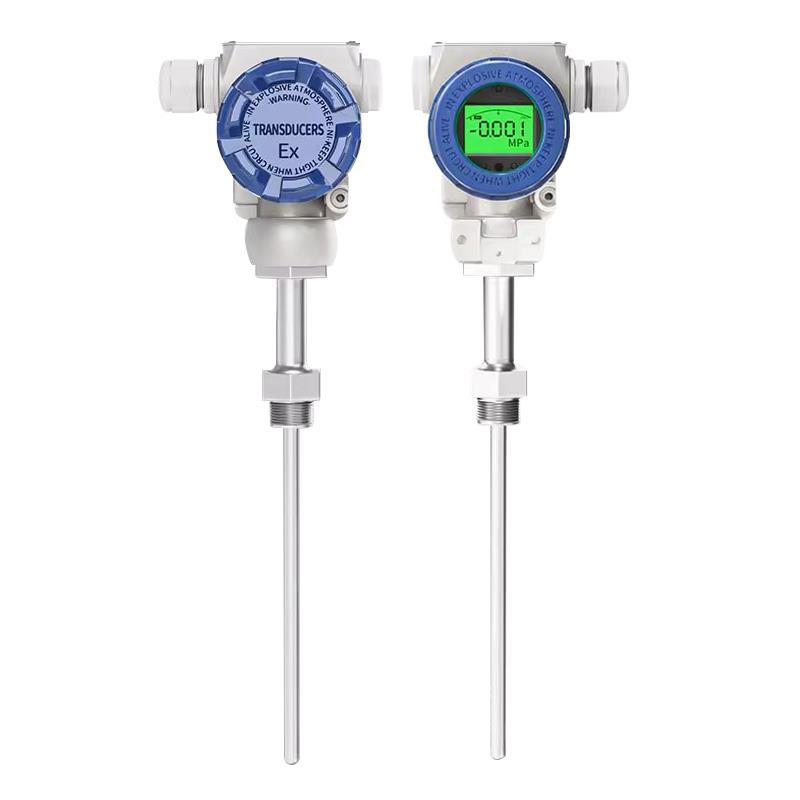 数字显示集成温度变送器4-20Ma防爆现场显示热阻Pt100传感器定制