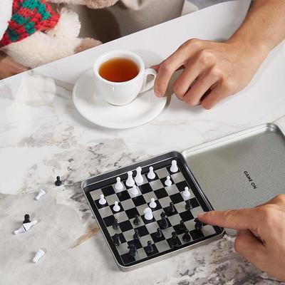 中国象棋磁吸折叠棋学生儿童桌游可携式象棋智力游戏棋磁性国际象