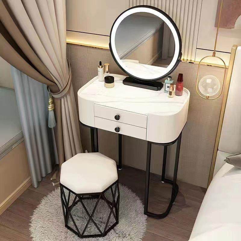 梳妆台小户型卧室北欧轻奢简约迷你新款高级感化妆台收纳柜一体桌,住宅家具,梳妆台/桌,淘宝优惠券,粉丝福利购,淘宝优惠卷