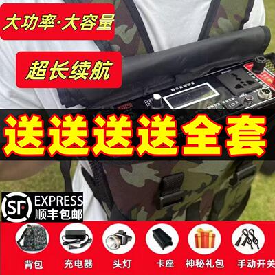 大功率12V锂电池逆变一体机48V三元轻便逆变大容量非晶车载器电瓶
