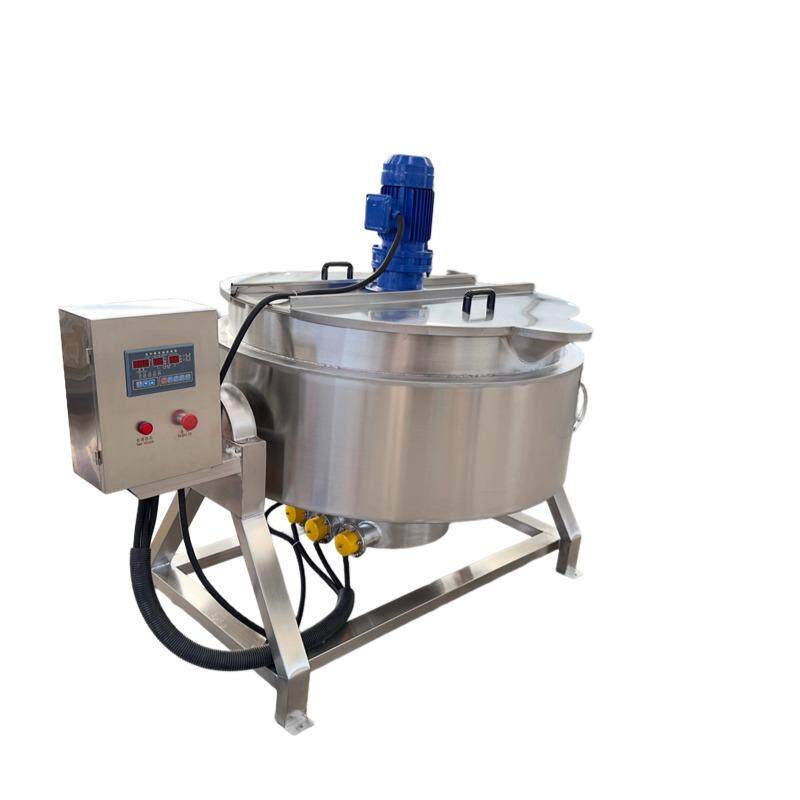全自动火锅底料炒料机夹层锅熬糖锅凉粉梨膏米豆腐酱料凉虾搅拌机