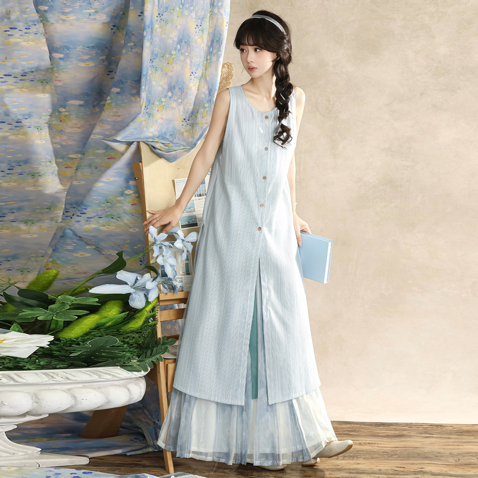 原创汉服女显瘦日常春夏款