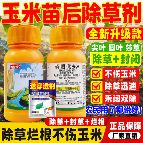 36%硝烟莠去津玉米地苗后专用剂