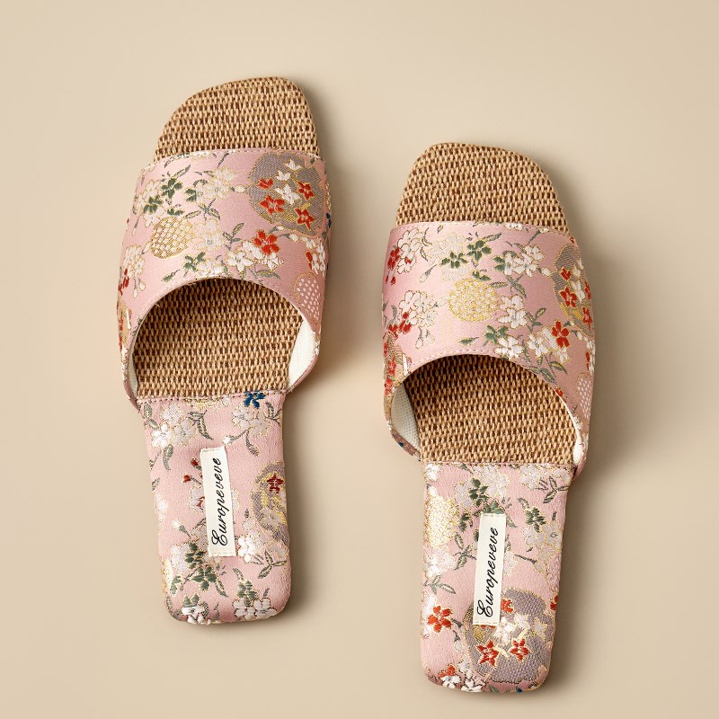 国风刺绣亚麻拖鞋高级感男士春夏四季家居防滑开口牛筋底凉拖鞋