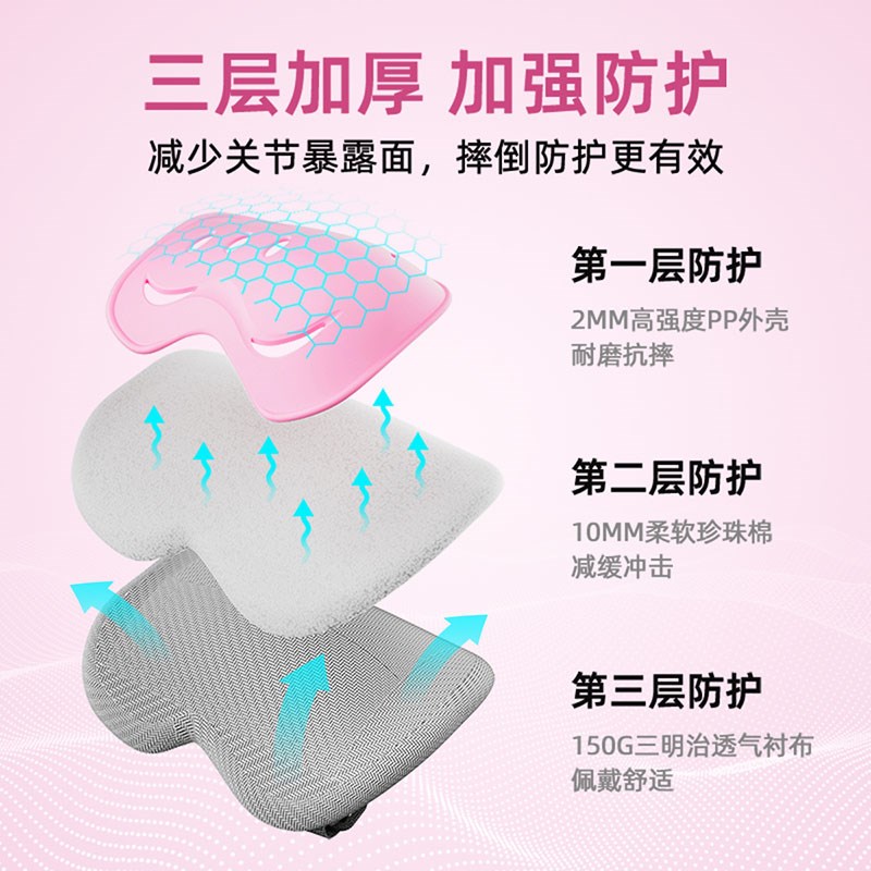 小状元儿童轮滑护具骑行头盔平衡车自行车滑板溜冰护膝防护装备