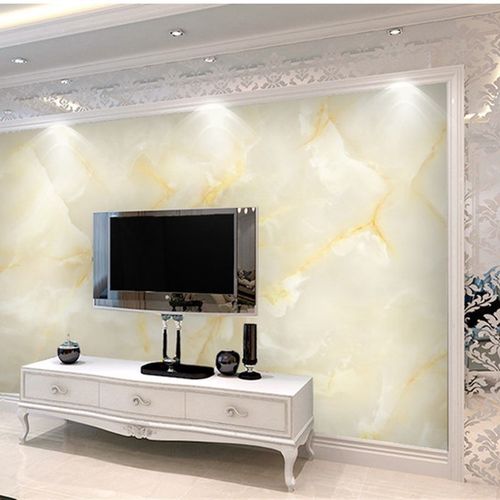 高温微晶石电视背景墙 云中歌现代简约仿大理石纹 V瓷砖背景墙客