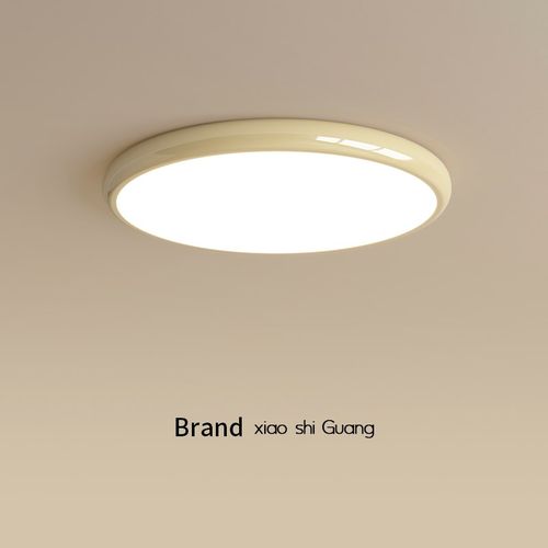 奶油风 全光谱护眼灯吸顶灯led高亮现代简约极简儿童房间主卧室灯