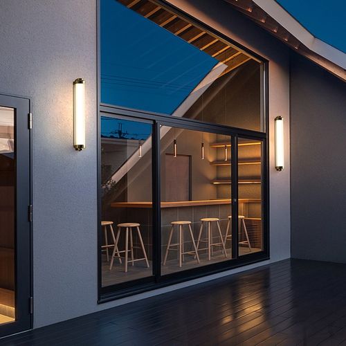 户外壁灯防水别墅庭院灯走廊灯简约现代室外过灯道门头灯外墙灯