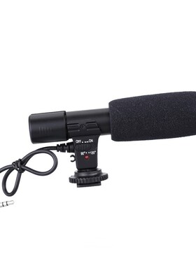 MIC-01单反微单相机DV立体y声麦克风 摄影机专业采访新闻 收音话