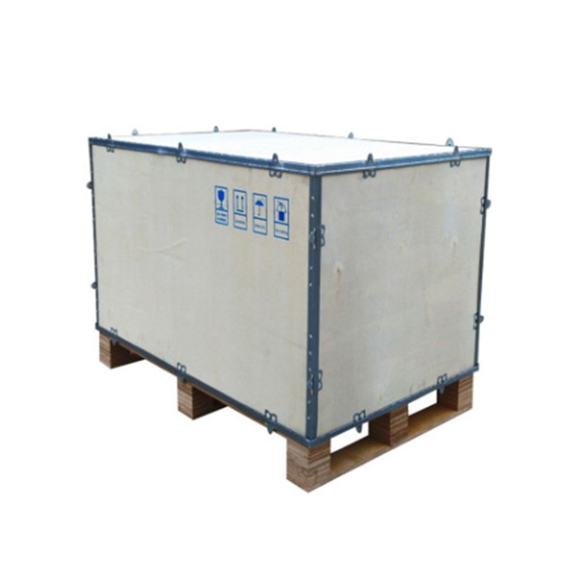 新款木箱定制 钢带木箱 免熏蒸箱 石岩 龙华 深圳钢带箱 折叠箱