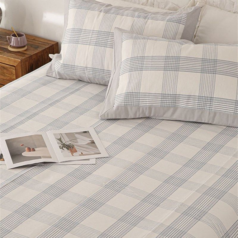 加厚旧粗布凉席三件套夏季空调凉席加密床单色织软垫母婴睡眠可机,床上用品,凉席/草席/麻席,淘宝优惠券,粉丝福利购,淘宝优惠卷