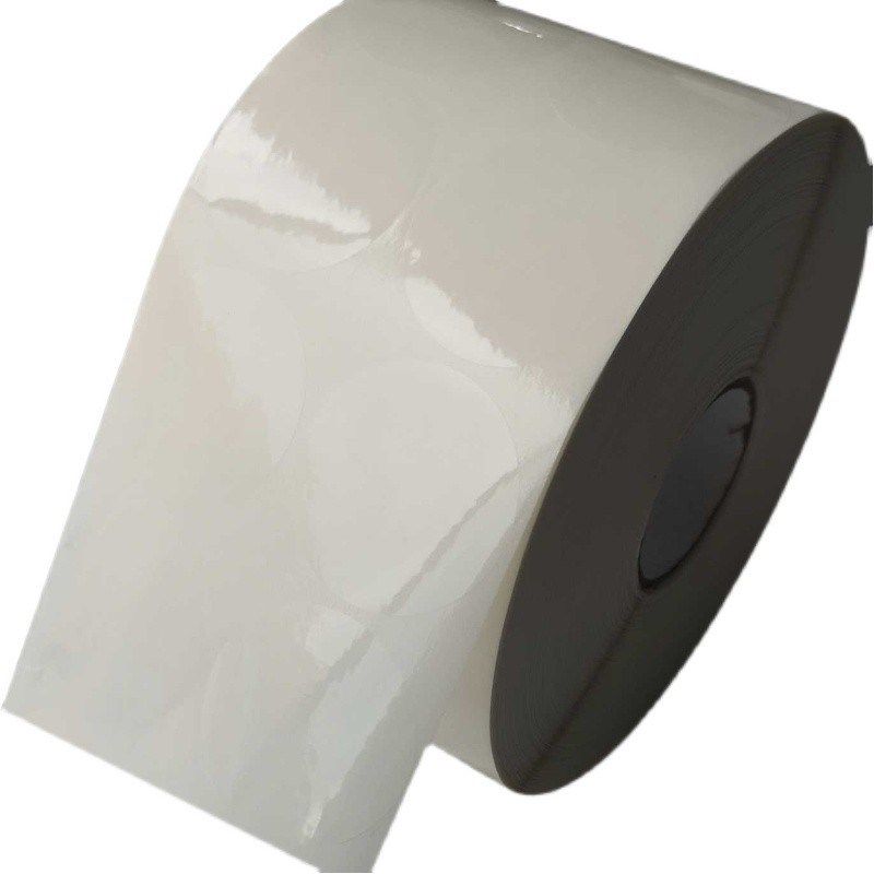 透明卷标圆形加厚不干胶封口贴自动剥标机贴标机卷筒标签贴纸印刷