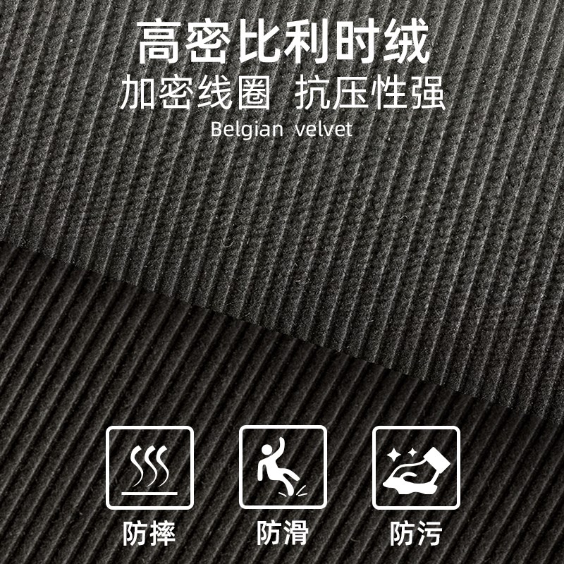 2024新款卡通风防油防水厨房地垫门口免洗可擦脚垫可踩耐脏地垫子