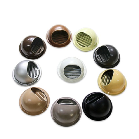 定制不锈钢风帽外墙出风口烤漆喷漆上色透气帽室外防风罩防雨帽