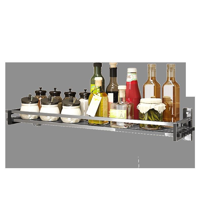 免打孔304不锈钢厨房置物架壁挂式墙上调味品调料酱油收纳挂架子,厨房/烹饪用具,厨房置物架/置物柜/角架,淘宝优惠券,粉丝福利购,淘宝优惠卷