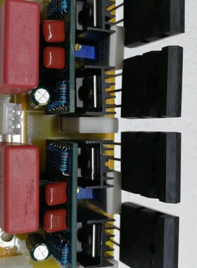 新款2X150W立体声甲乙类纯后级对管模块功放