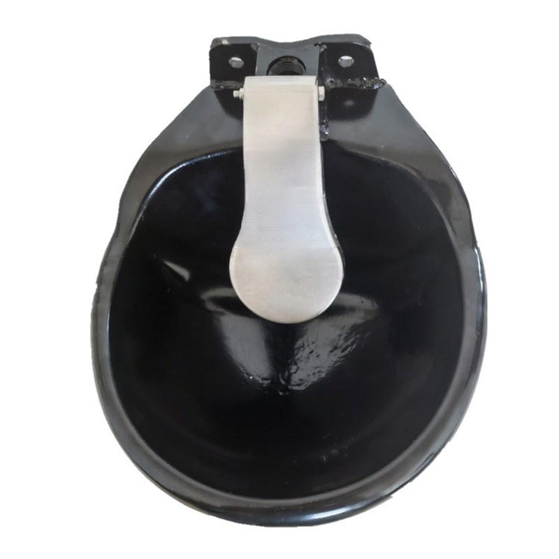 动物饮水碗  加厚钢板牛马羊自动饮水碗 大号牛用养殖器械饮水器