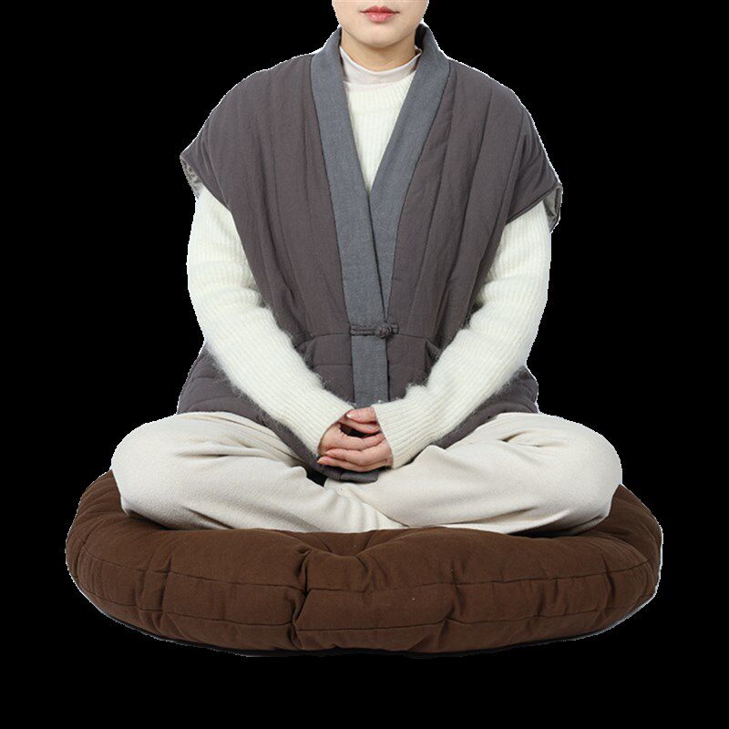 打坐垫禅修垫家用高弹棉瑜伽坐垫冥想静坐垫圆形支撑尾椎咖啡蒲团,居家布艺,蒲团,淘宝优惠券,粉丝福利购,淘宝优惠卷