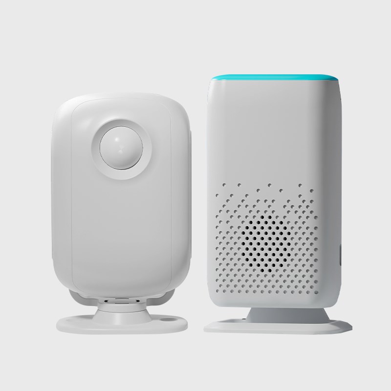 分体门口欢迎光临感应器进门迎宾门铃语音提示器店铺提醒超市进店