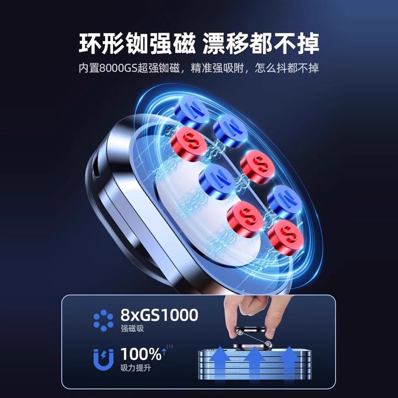 车载手机架支架2025新款车用磁吸式汽车上导航小车内支撑固定