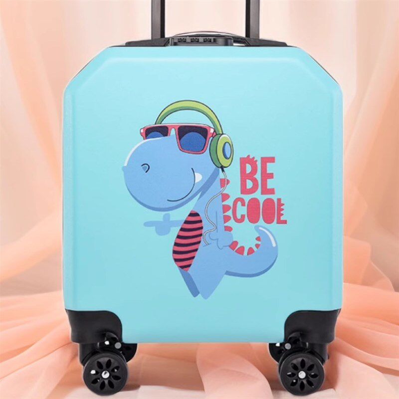 儿童拉杆箱男女18寸寸小孩行李箱向轮卡通密码旅行可爱登机箱