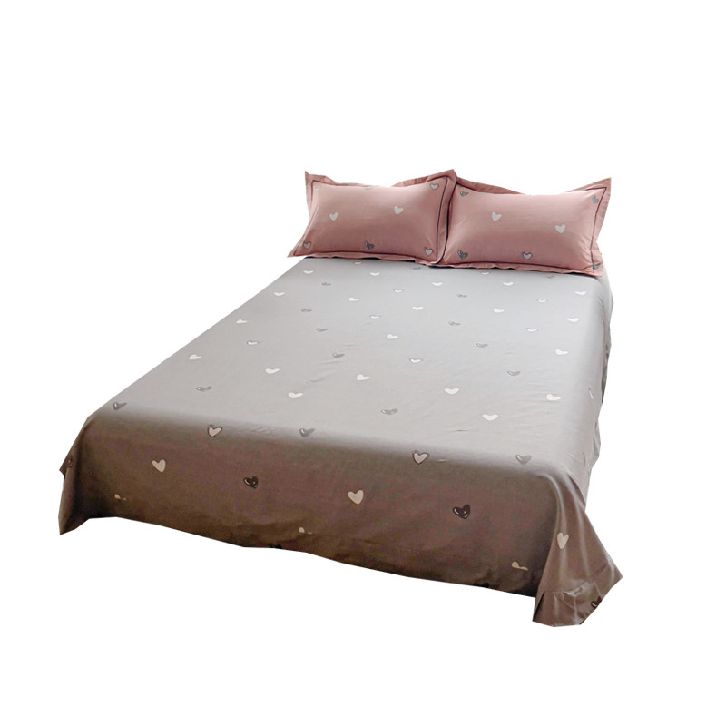 定做纯棉加大炕单3/3.2/3.5x245m榻榻米全棉斜纹床单被单60支布料