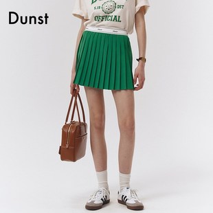 网球风皱褶装 Dunst迷你短裙夏季 饰半身裙多巴胺百褶裙UDSK3B230