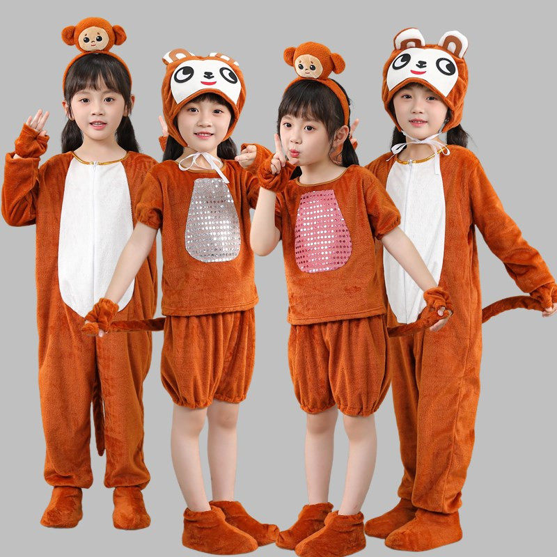 新款儿童小猴子演出服动