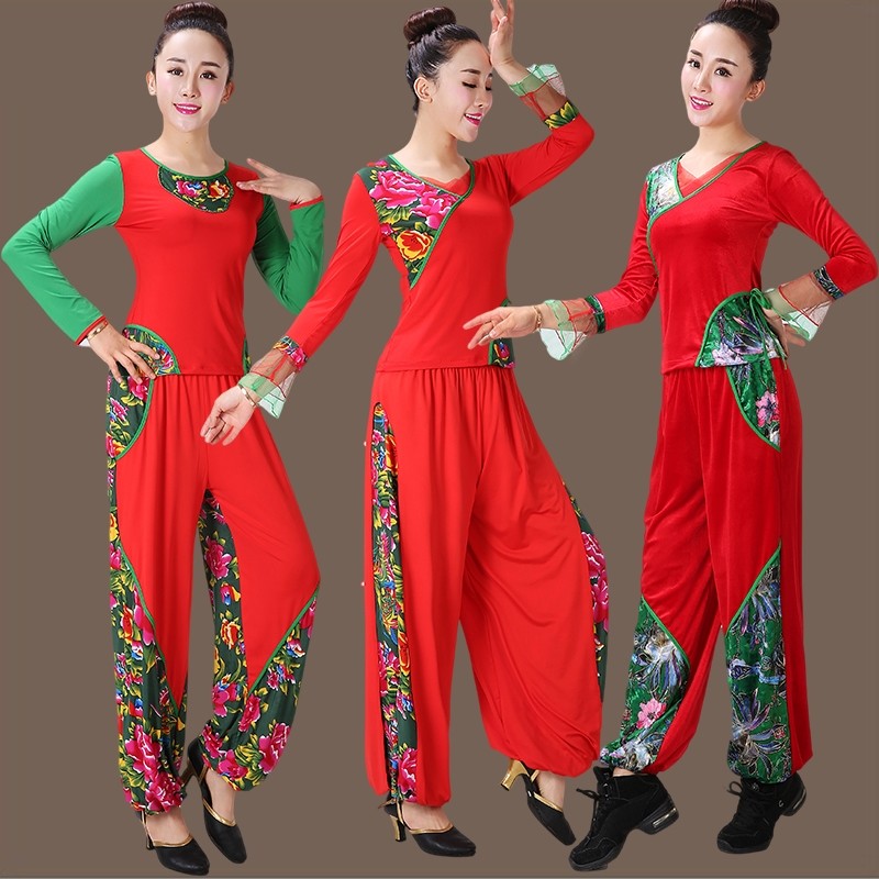 秋英广场舞服装女秋季新