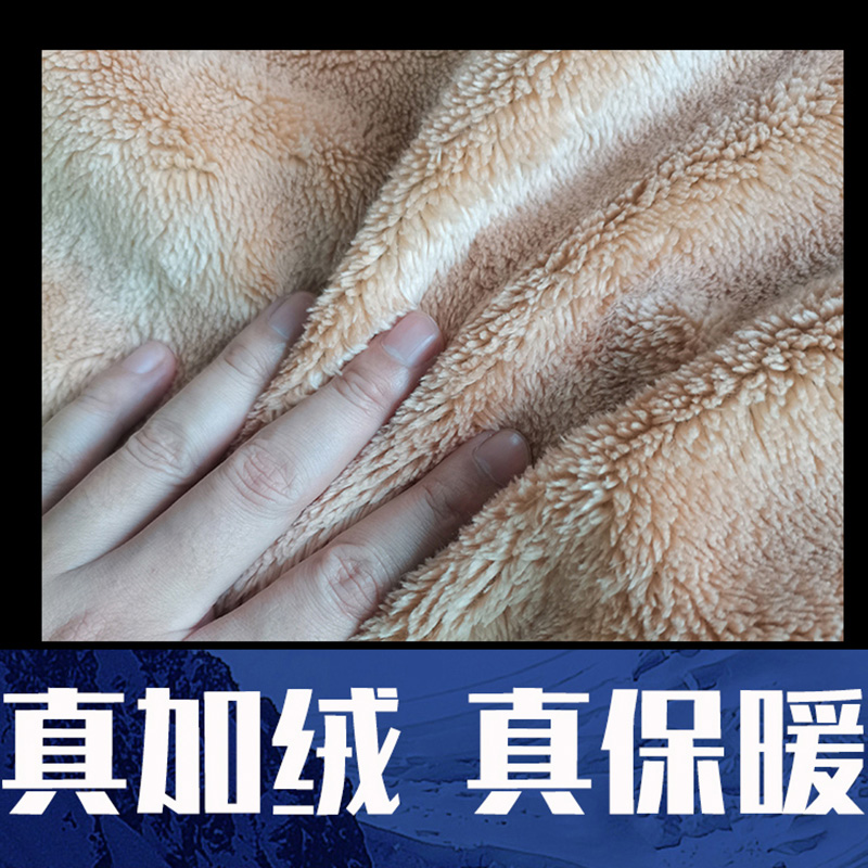 秋冬加绒加厚钓鱼服男款套装防风防雨水海钓保暖外套冲锋衣