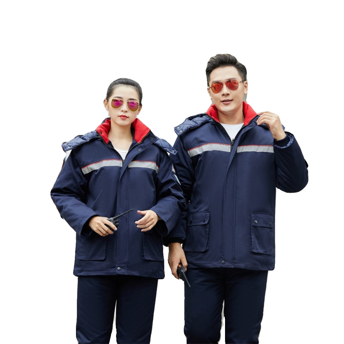 冬季防静电工作服棉衣男