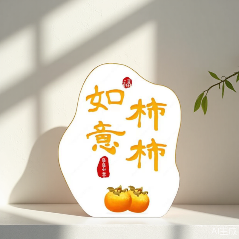 小红书乔迁电视柜网红ins创意装饰画新居桌面摆件自律放平安喜乐,家居饰品,桌面摆台画,淘宝优惠券,粉丝福利购,淘宝优惠卷