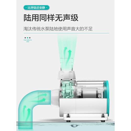 进口底滤超静音过滤精选变频潜水泵德国鱼塘鱼缸假水循环过滤水泵