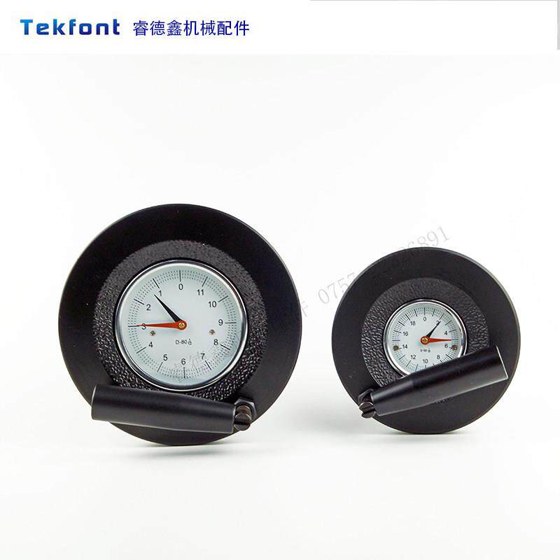 铝合金满幅数字表盘手轮 剪板挂面压铸机专用重力表调节指针手轮