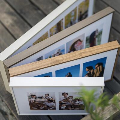 三宫格摆台洗照片做成相框多张照片组合四宫格情侣全家福宝宝画框