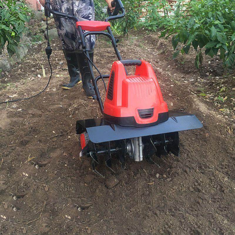 电动松土机微耕机翻土机小型农用旋耕机犁地机家用打挖地刨地果园