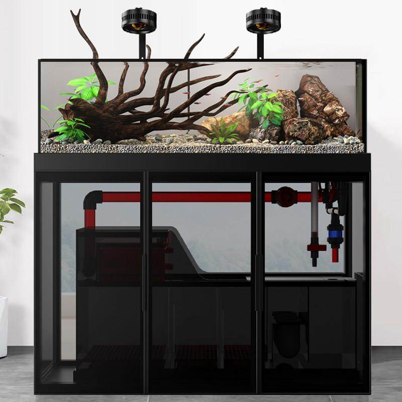 极窄溢流溪流缸鱼缸水族箱大型水草缸超白玻璃客厅底滤吉罗兰寿缸,宠物/宠物食品及用品,桌面缸,淘宝优惠券,粉丝福利购,淘宝优惠卷