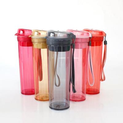 特百惠晶彩MAX大容量水杯600ml茶韵防漏随身杯随手杯男女运动茶杯