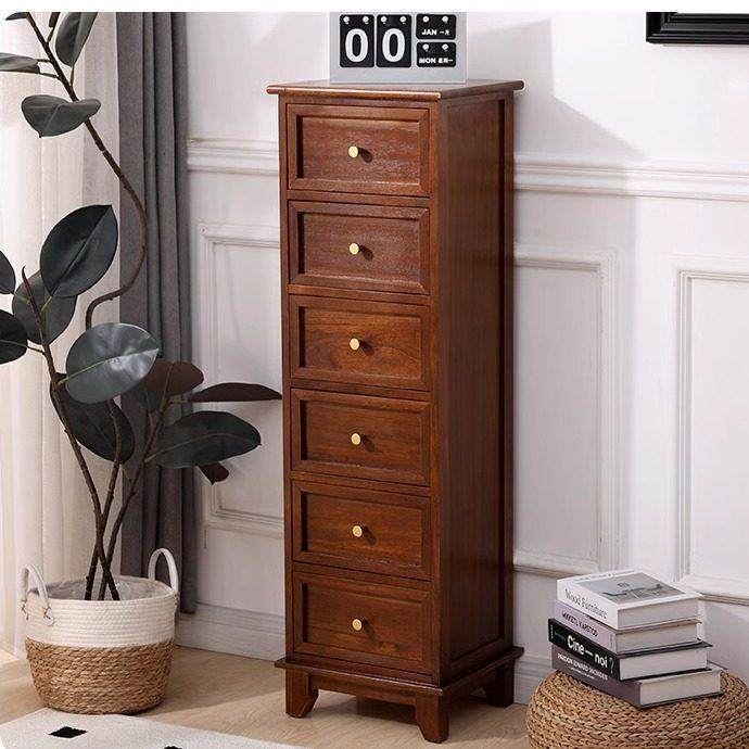 纯实木斗柜35㎝夹缝柜客厅抽屉式收纳柜卧室收纳柜迷你床头柜窄柜,住宅家具,斗柜,淘宝优惠券,粉丝福利购,淘宝优惠卷
